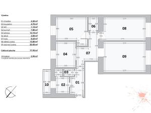 Prodej bytu 3+1, Praha - Libeň, Lihovarská, 78 m2