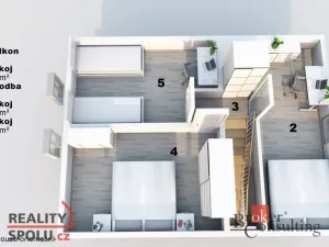 Prodej rodinného domu, Dvůr Králové nad Labem, Na Kopečku, 78 m2