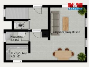 Prodej rodinného domu, Kněžice - Dubečno, 86 m2