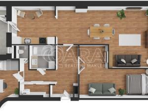 Pronájem bytu 3+kk, Praha - Smíchov, Pavla Švandy ze Semčic, 89 m2