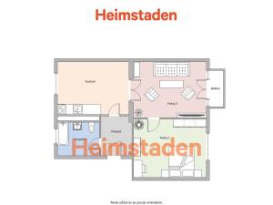 Pronájem bytu 2+1, Karviná - Nové Město, Havířská, 48 m2