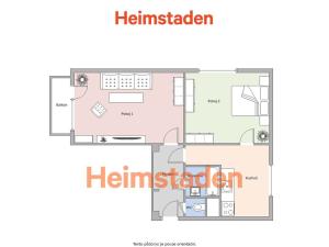 Pronájem bytu 2+1, Havířov - Město, 1. máje, 50 m2