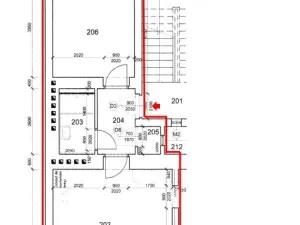 Pronájem bytu 2+kk, Plzeň, Čechova, 45 m2