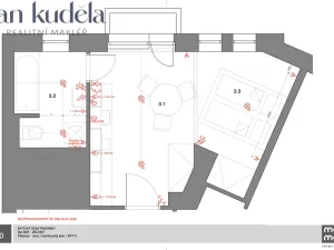 Pronájem bytu 1+kk, Brno, Trávníky, 21 m2