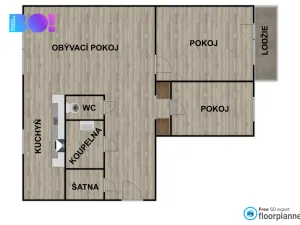 Prodej bytu 3+1, Třinec, Topolová, 69 m2