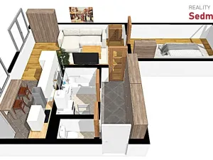 Prodej bytu 2+kk, Vlachovice, 56 m2