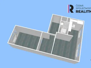 Prodej bytu 2+kk, Lubenec, Náměstí, 52 m2