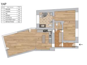 Prodej rodinného domu, Domašov, V Dědině, 225 m2