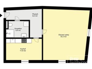Pronájem bytu 1+1, Kutná Hora, Kremnická, 59 m2
