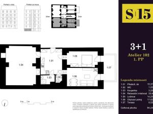 Prodej bytu 3+1, Praha - Smíchov, Strakonická, 84 m2