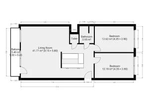 Pronájem bytu 3+kk, Praha - Háje, Boháčova, 72 m2