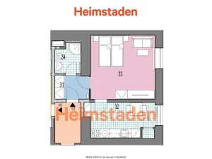 Pronájem bytu 1+1, Karviná - Nové Město, Gustawa Morcinka, 28 m2