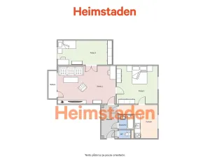 Pronájem bytu 3+1, Havířov - Město, Mánesova, 66 m2