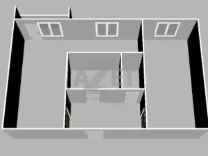 Prodej bytu 2+1, Ostrava - Poruba, Aleše Hrdličky, 54 m2