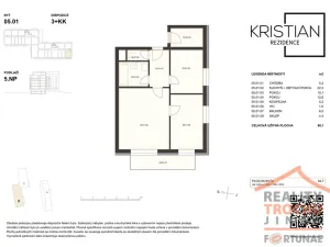 Prodej bytu 3+kk, Hradec Králové, Pod Zámečkem, 68 m2