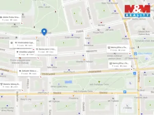 Pronájem bytu 1+kk, Praha, Polská, 32 m2