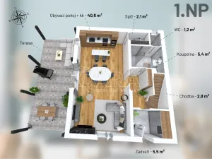 Prodej rodinného domu, Struhařov, 121 m2