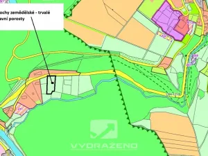 Prodej pole, Jesenný, 2409 m2