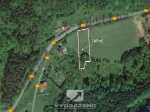 Prodej pole, Jesenný, 2409 m2
