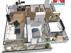 Pronájem bytu 3+kk, Čáslav - Čáslav-Nové Město, Čeplova, 75 m2