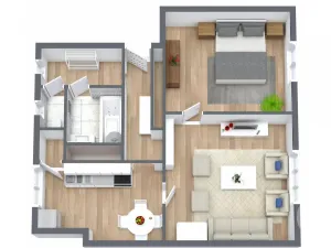 Pronájem bytu 2+1, Ostrava - Slezská Ostrava, Heřmanická, 59 m2