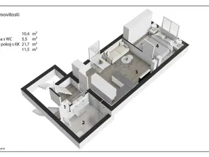 Prodej ubytování, Mladé Buky, 133 m2