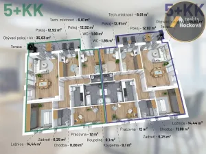 Pronájem rodinného domu, Mělník, Na Průhoně, 123 m2