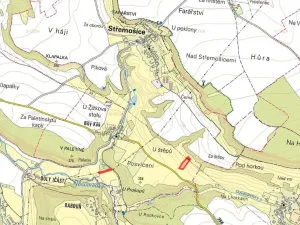 Prodej pole, Střemošice, 10545 m2