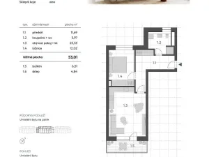Prodej bytu 2+kk, Vyškov - Vyškov-Předměstí, 53 m2
