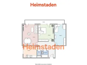 Pronájem bytu 3+1, Orlová - Lutyně, Školní, 62 m2