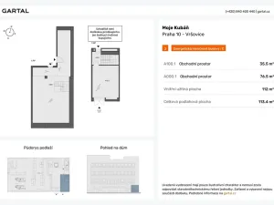Prodej obchodního prostoru, Praha - Vršovice, Kubánské náměstí, 113 m2