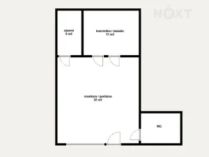 Pronájem obchodního prostoru, Čelákovice, Sedláčkova, 49 m2