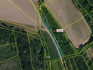 Dražba pozemku, Bojkovice, 537 m2