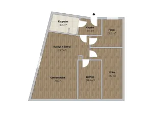 Prodej bytu 4+kk, Přísnotice, Žabčická, 104 m2