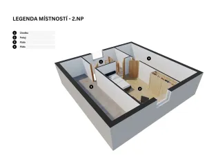 Prodej rodinného domu, Chrást, Pod Nádražím, 60 m2