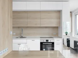 Pronájem bytu 1+kk, Praha - Záběhlice, Topolová, 31 m2