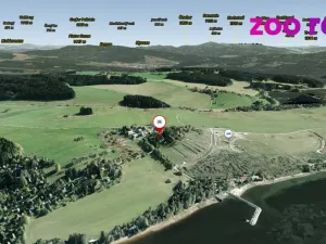 Prodej pozemku pro bydlení, Frymburk - Kovářov, 880 m2