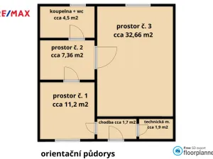 Prodej obchodního prostoru, Jaroměřice nad Rokytnou, Tyršova, 82 m2