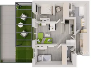 Prodej bytu 3+kk, České Budějovice, Na Zlaté stoce, 72 m2