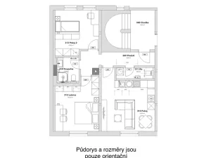 Pronájem bytu 3+kk, Plzeň, Dvorní, 61 m2