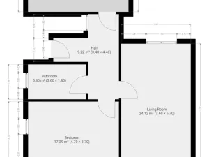 Pronájem bytu 2+kk, Praha - Čakovice, Cukrovarská, 50 m2