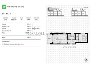 Prodej bytu 2+kk, Olomouc - Povel, Loudova, 55 m2