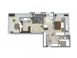 Pronájem bytu 3+kk, Ostrava - Moravská Ostrava, Jantarová, 80 m2