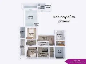 Prodej rodinného domu, Přemyslovice, 287 m2