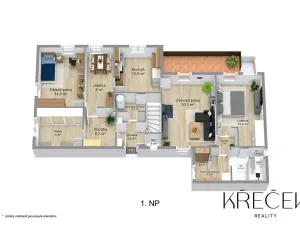 Prodej rodinného domu, Jihlava, Polenská, 106 m2