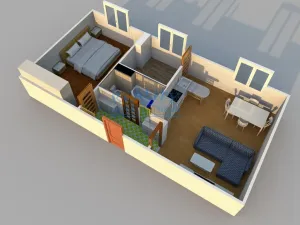 Pronájem bytu 3+kk, Roudnice nad Labem, třída T. G. Masaryka, 48 m2