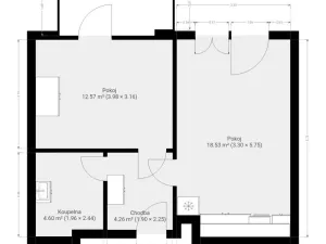 Pronájem bytu 2+kk, Brno, třída Generála Píky, 44 m2