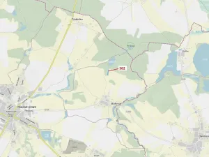 Dražba lesa, Trhové Sviny, 2498 m2