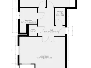 Pronájem bytu 3+kk, Úvaly, Jugoslávská, 89 m2