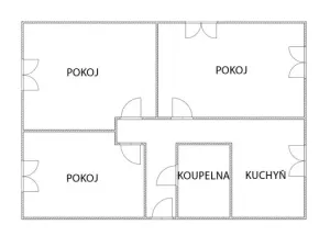 Prodej bytu 3+1, Bílina - Teplické Předměstí, Sídliště Za Chlumem, 82 m2